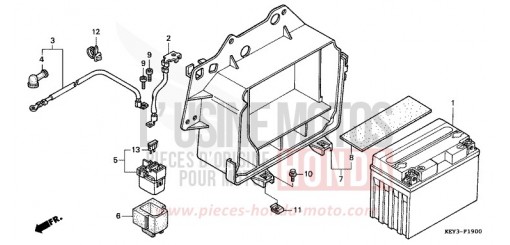 BATTERIE FES125W de 1998